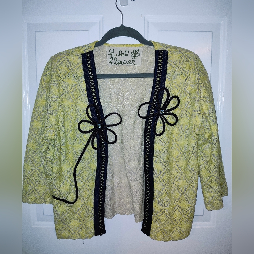 Yellow and Navy Jacket
